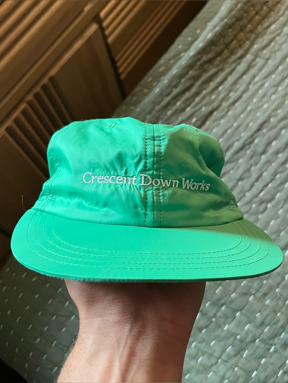 Crescent Down Works Nylon Cap